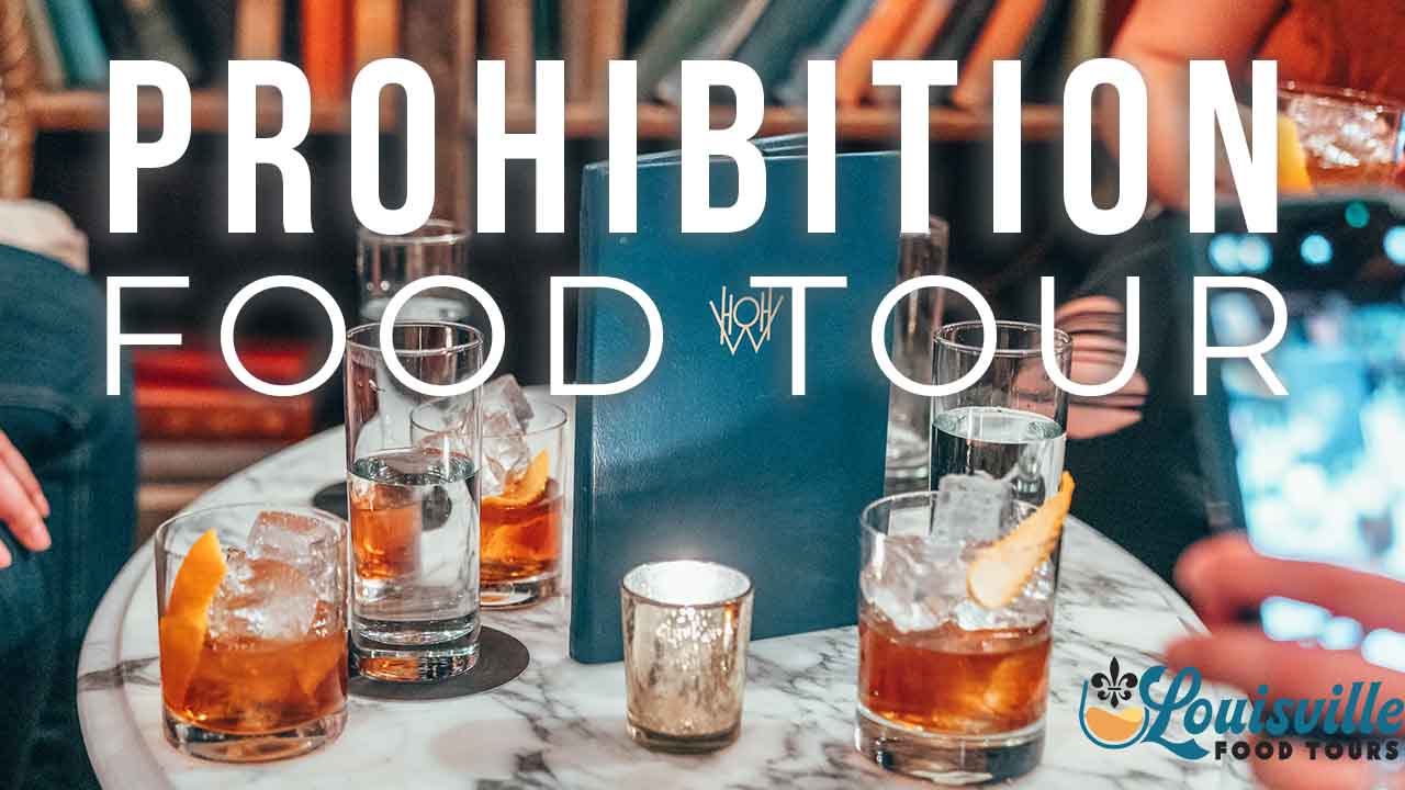 Video title card - sneak peek of the Prohibition Ghost, Cocktails and Bites walking tour in Louisville, Kentucky